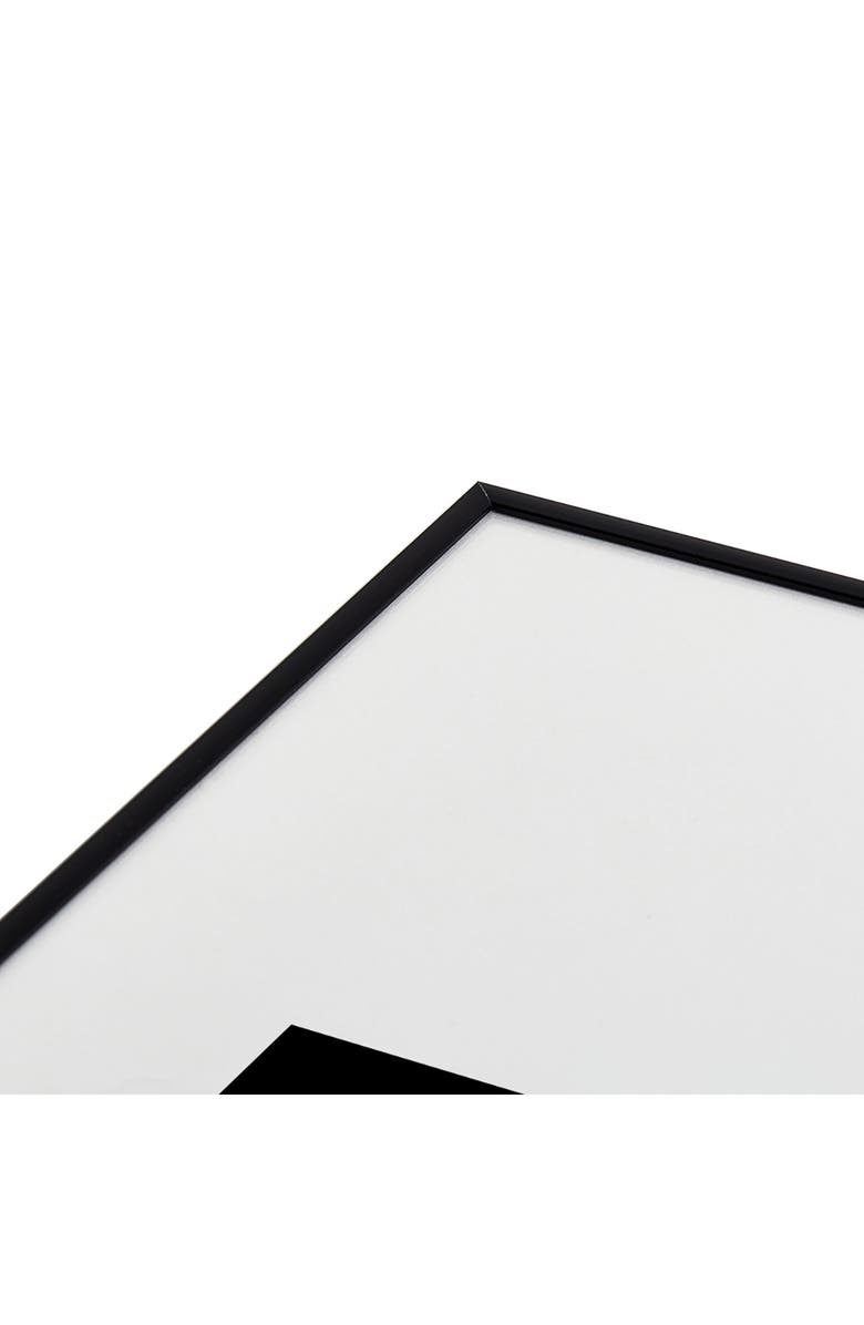 Deny Designs Abstract Compostion in Black Framed Art Print, Alternate, color, Black Tones