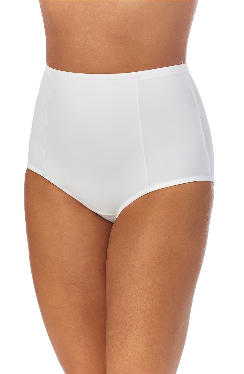 Ellen Tracy 2-Pack Shaping Briefs, Alternate, color, White