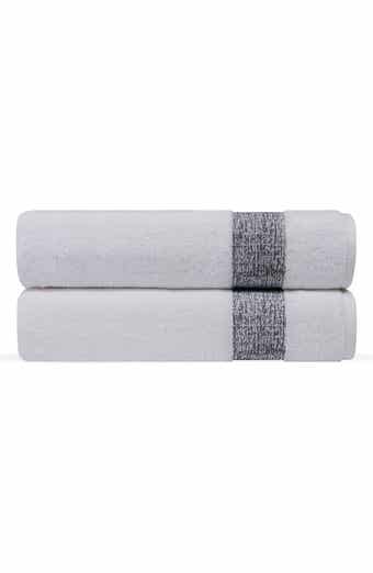DePera Pera 2-Piece Turkish Cotton Bath Towel Set