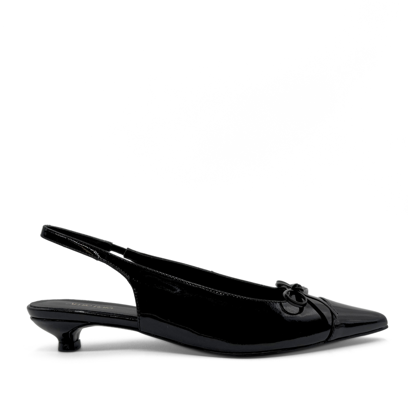 Amie Rafa Montecito Kitten Heels, Main, color, Black