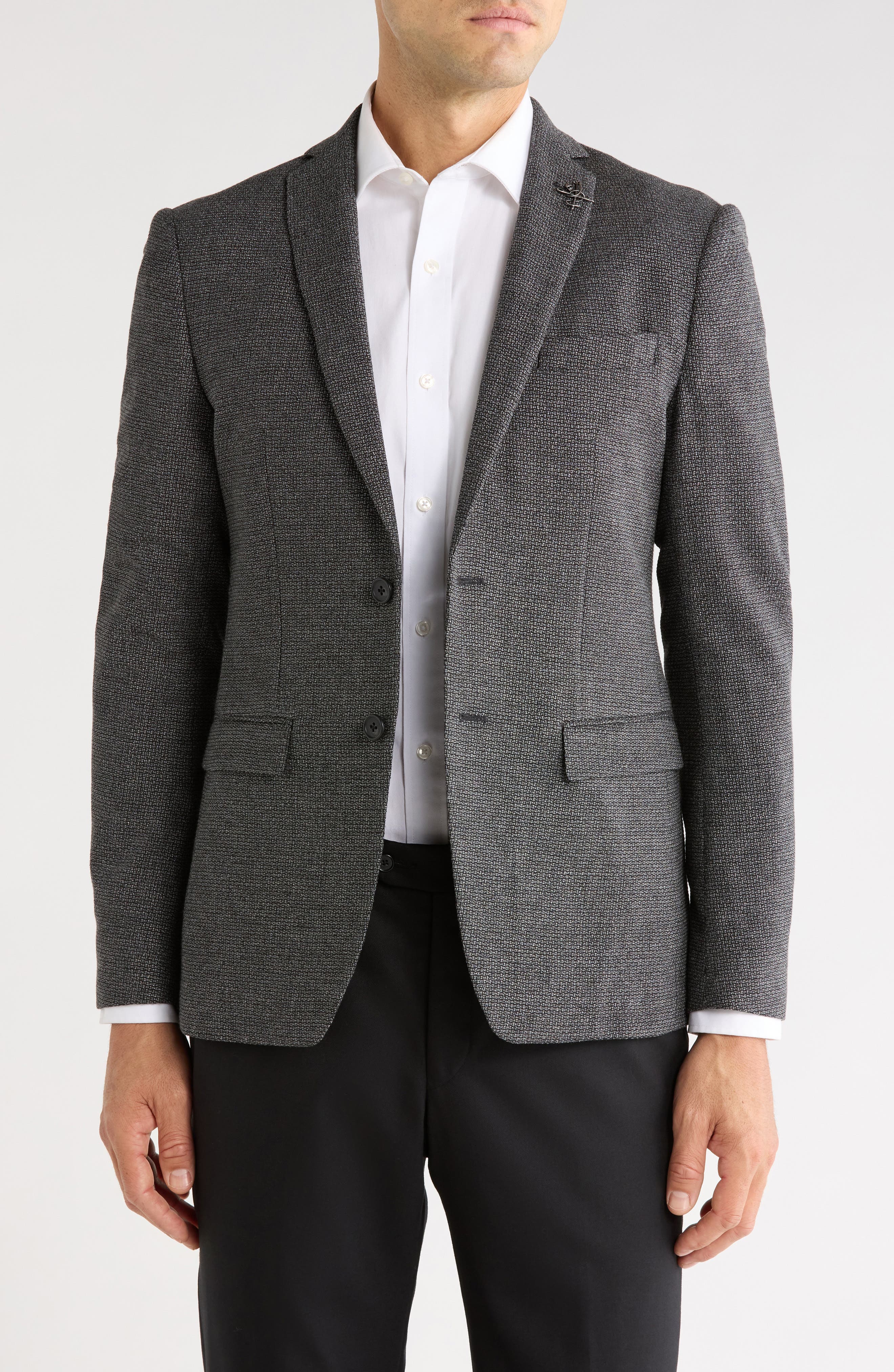 Micro Solid Sport Coat