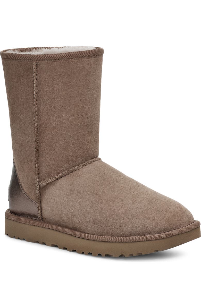 UGG<sup>®</sup> Classic Short II Metallic Trim Boot, Main, color,