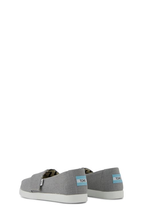 Toms Kids' Alpargata Sneaker In Grey