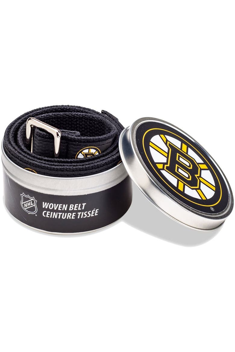 Boston Bruins Go-To Belt, Alternate, color, Black