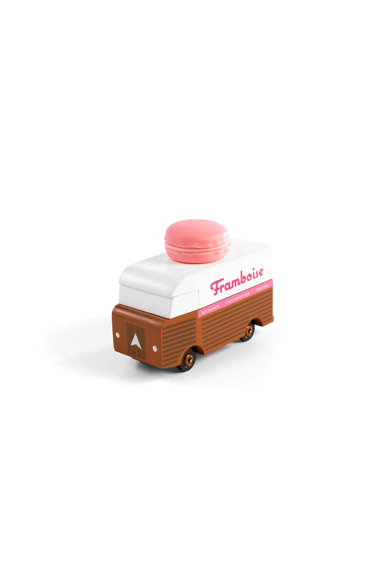 Pink Macaron Van, Alternate, color, Multi