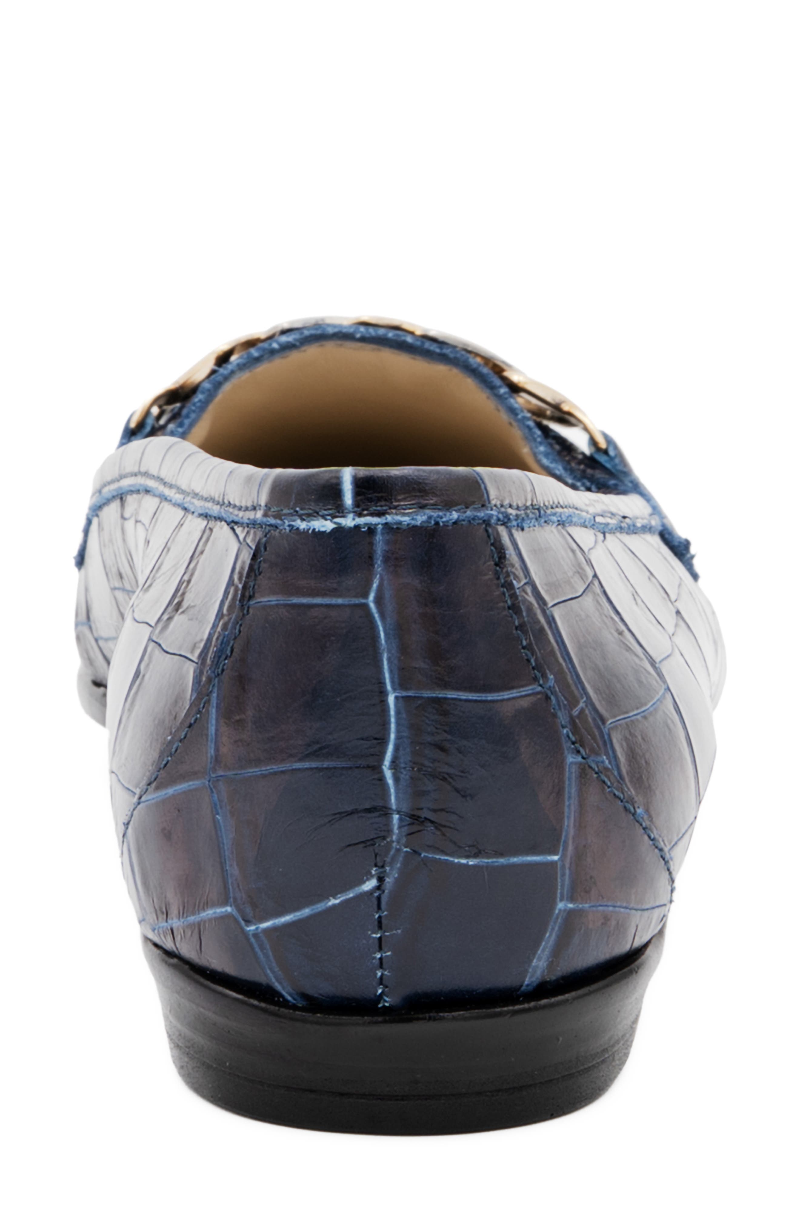 Oste Loafer, Alternate, color, BLUE COCCO BENGALA