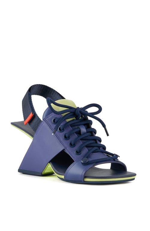United Nude Loop Sporty Hi Sandal In Blue
