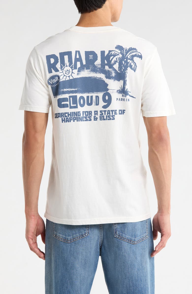 Roark Cloud 9 Cotton Graphic T-Shirt, Alternate, color, Off White