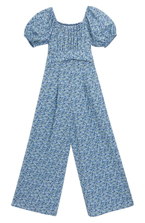 Kids' Ditsy Jumpsuit (Big Kid)