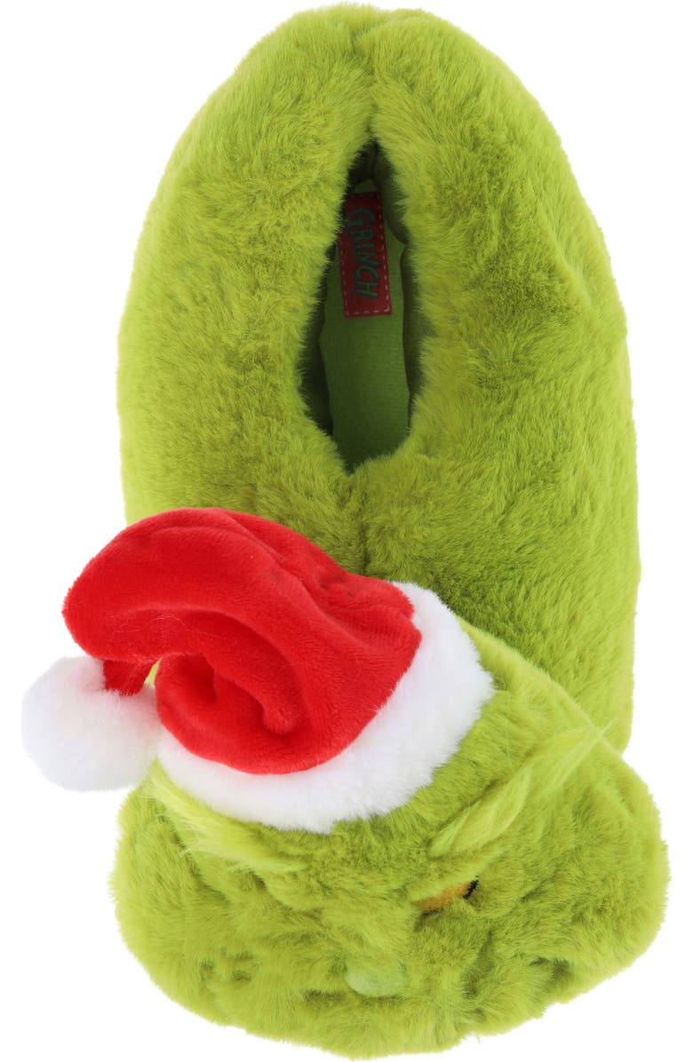 SG Footwear Kids' Grinch Slippers, Alternate, color,