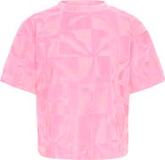 ICHI Textured French Terry Shirt