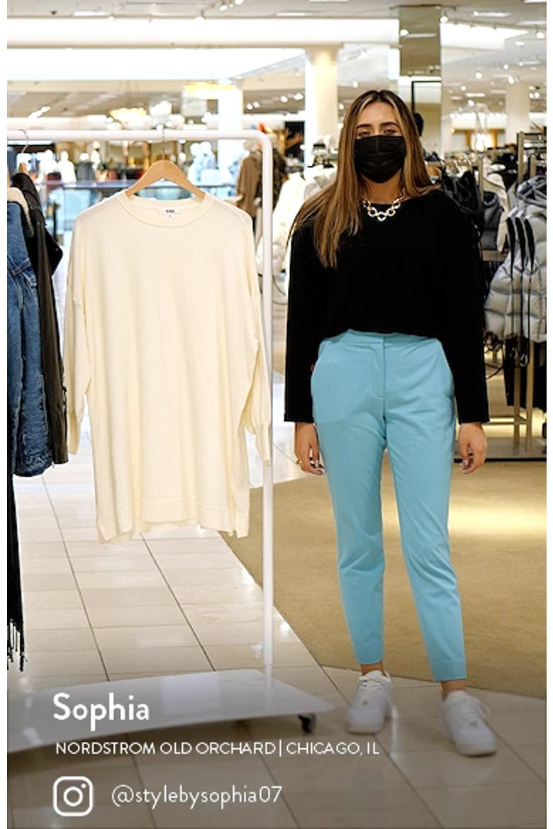 Olivia Long Sleeve Sweater Minidress video