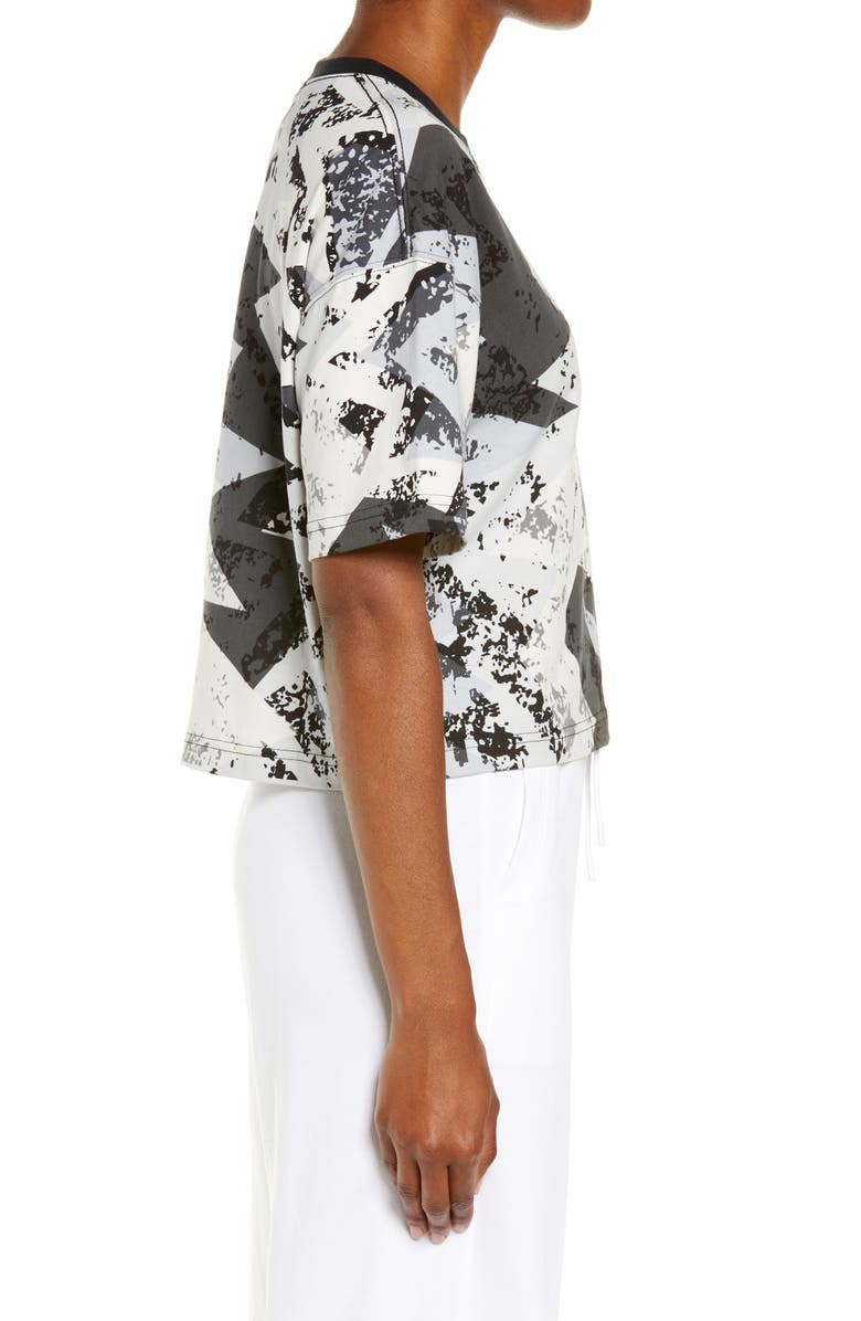 Jordan Heatwave Boxy Crop Graphic Tee, Alternate, color, Smoke Grey