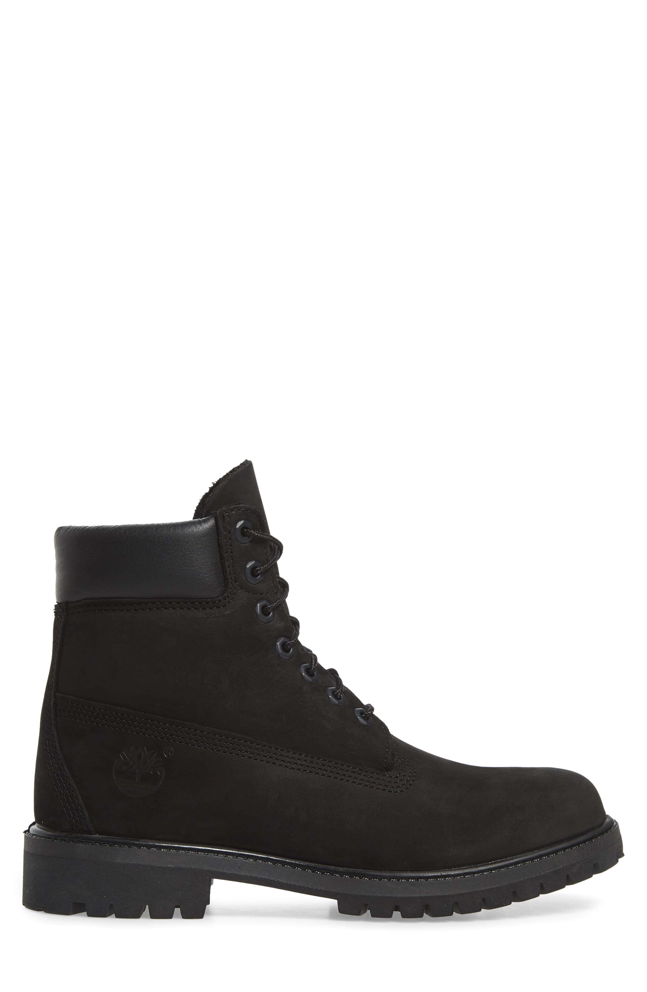 6 Inch Premium Waterproof Boot, Alternate, color, BLACK