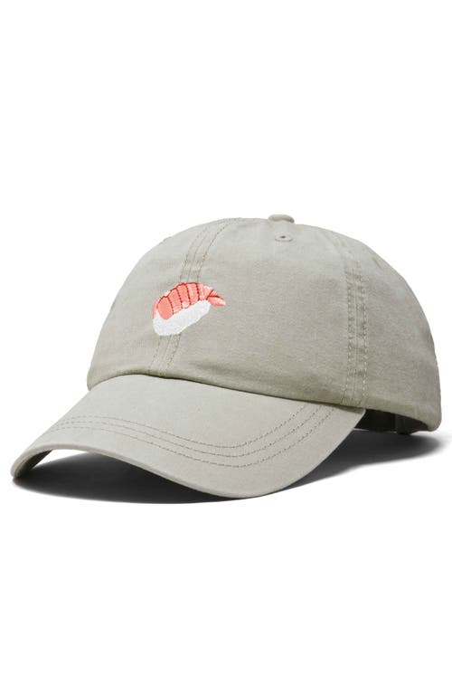 DALIX DALIX SHRIMP SUSHI EMBROIDERED DAD CAP 