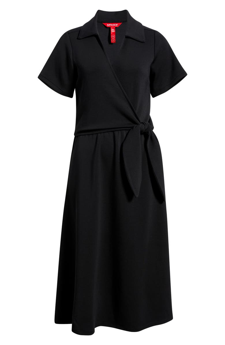 SPANX<sup>®</sup> AirEssentials Midi Shirtdress, Main, color, Very Black