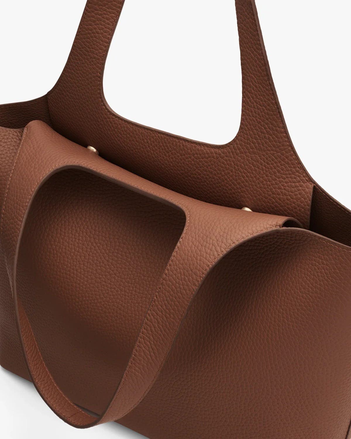 Cuyana System Tote 16-inch, Alternate, color, Dark Chestnut