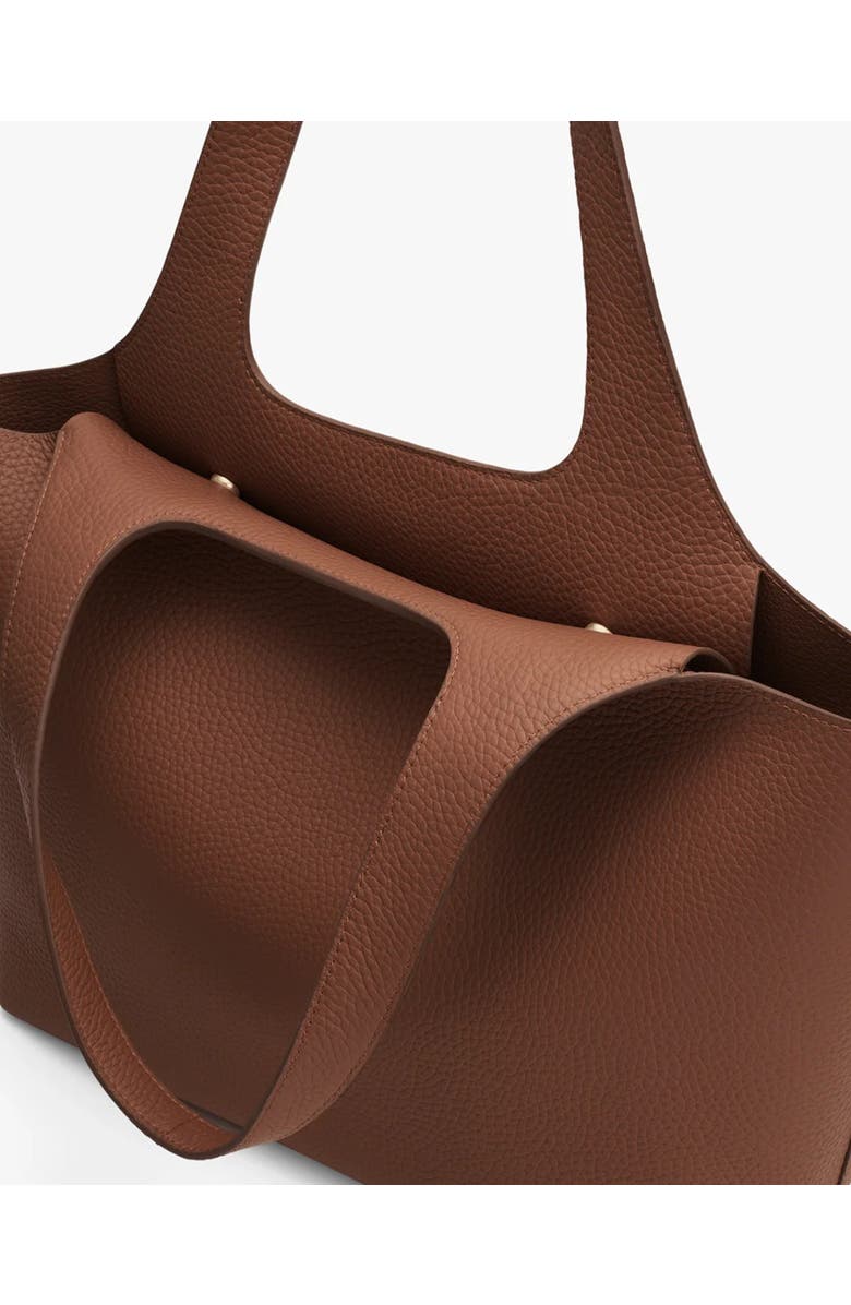 Cuyana System Tote 16-inch, Alternate, color, Dark Chestnut