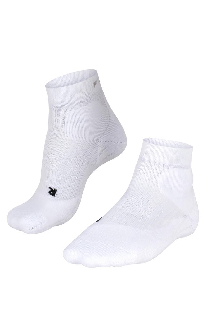 Falke TE2 Tennis Socks for Hard Courts, Main, color, White