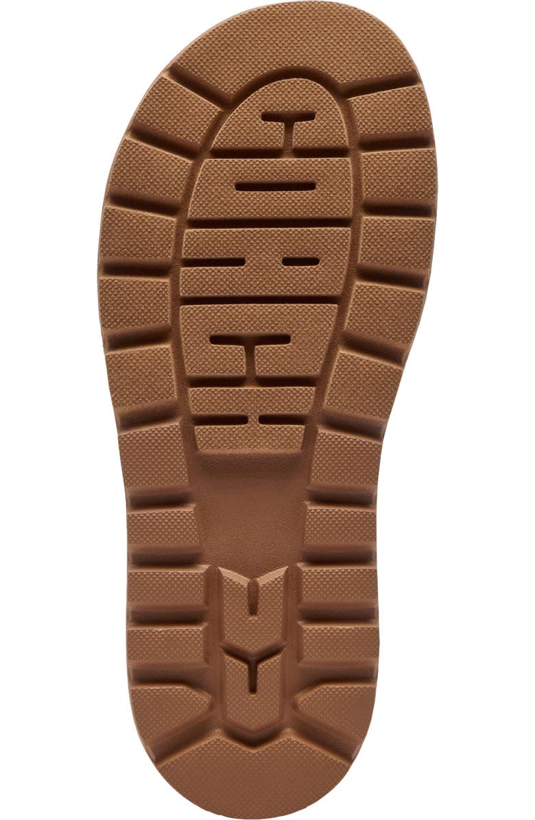 COACH Brynn Signature Crystal Jacquard Slide Sandal, Alternate, color, Tan