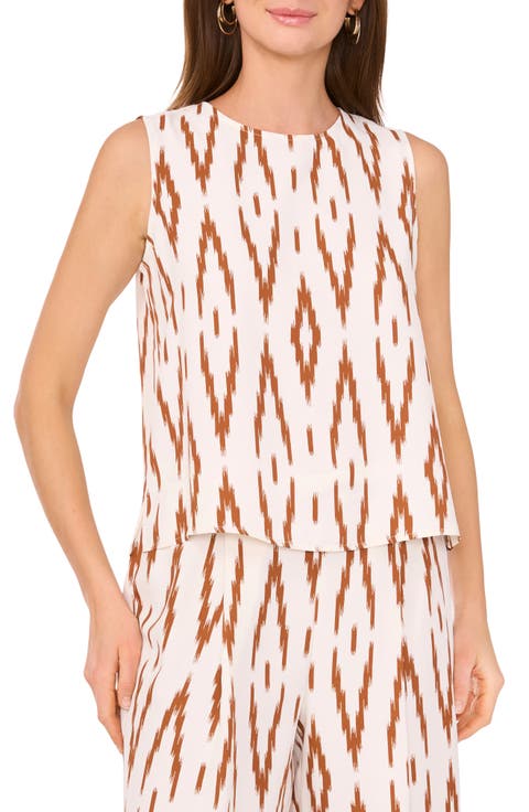 Ikat Print Tank
