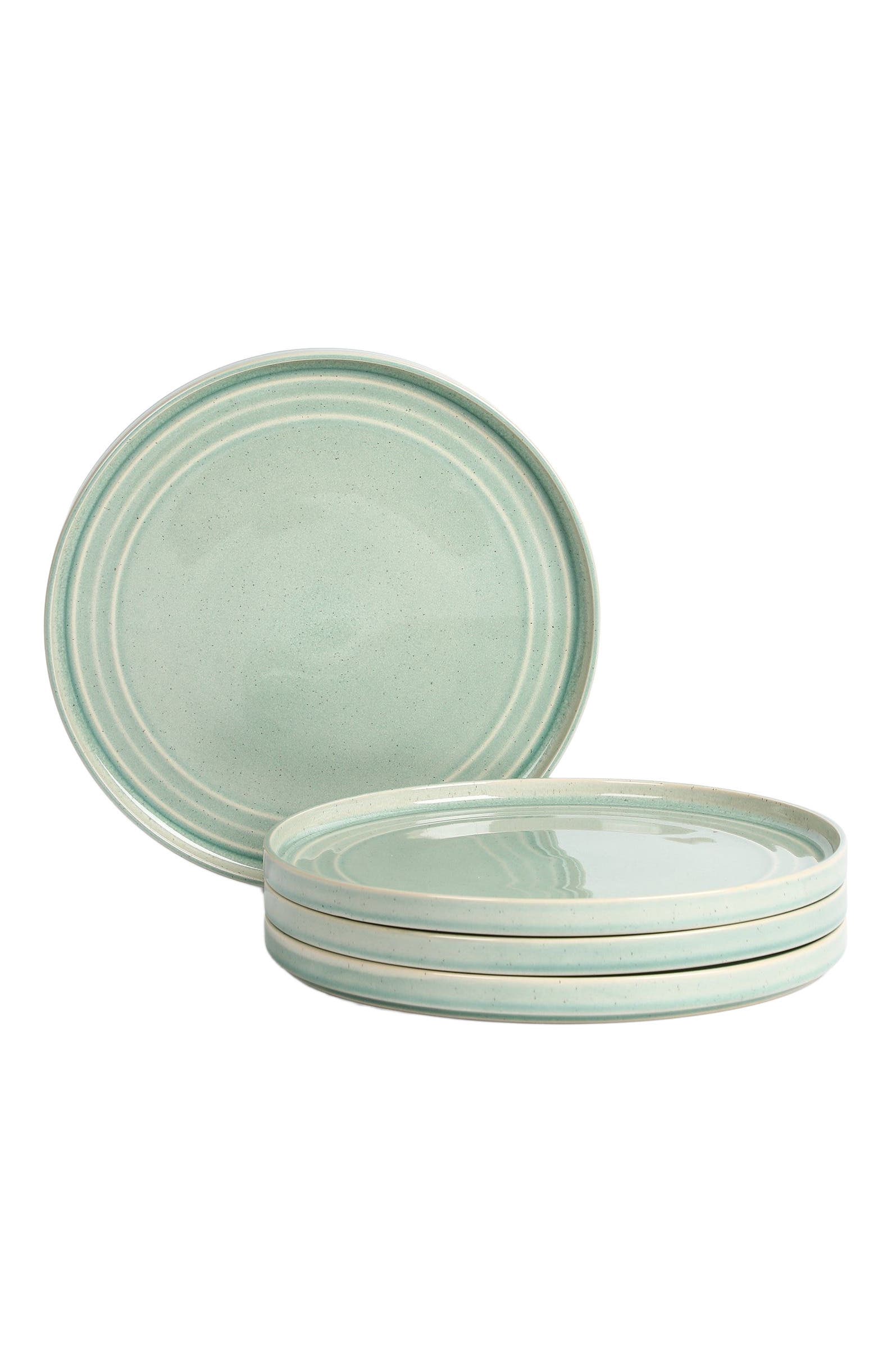 Claire Stoneware 4-Piece Dinner Plate Set