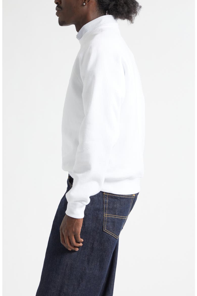 Coastal Crewneck Graphic Sweatshirt, Alternate, color, WHITE