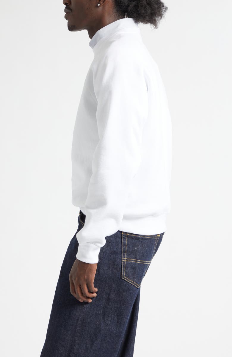Noah Coastal Crewneck Graphic Sweatshirt, Alternate, color, White