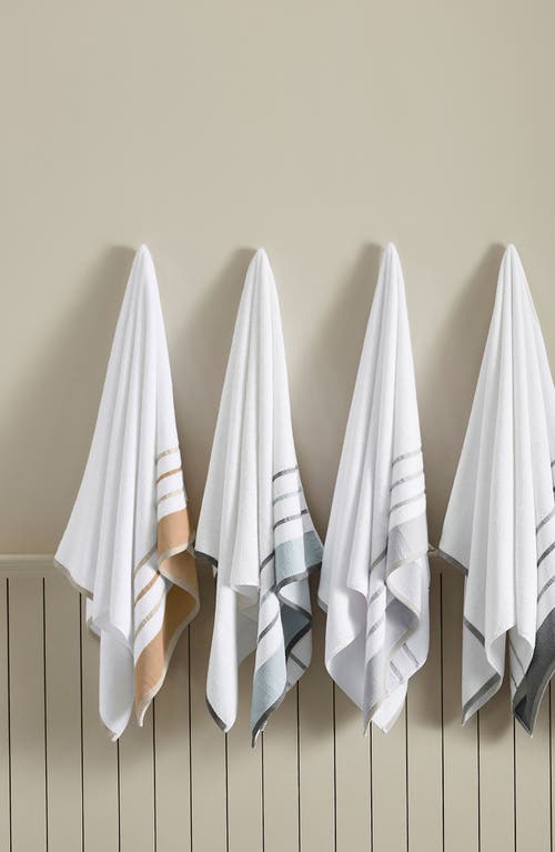 Woven & Weft Cotton Textured Stripe 6-piece Towel Set