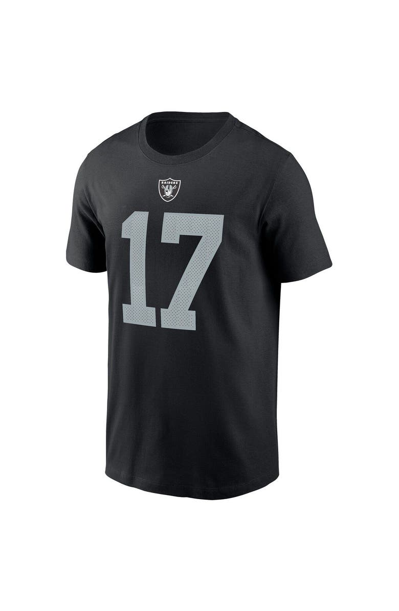 Nike Men's Nike Davante Adams Black Las Vegas Raiders Player Name & Number T-Shirt, Alternate, color, 