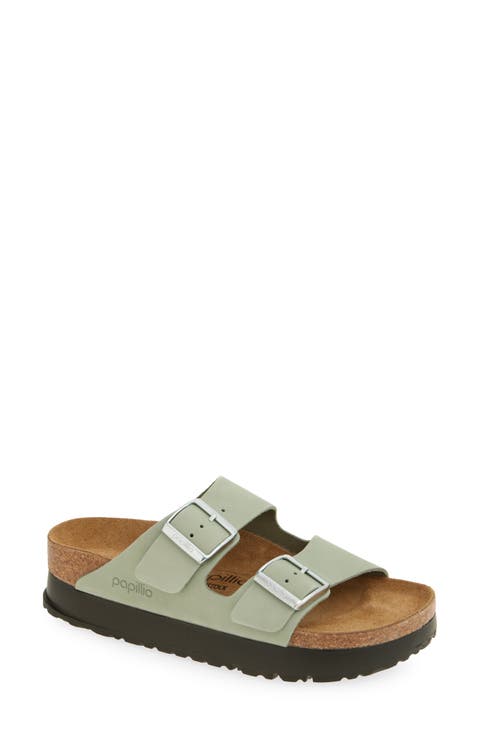 1774 Arizona Suede Leather Moss Green | BIRKENSTOCK