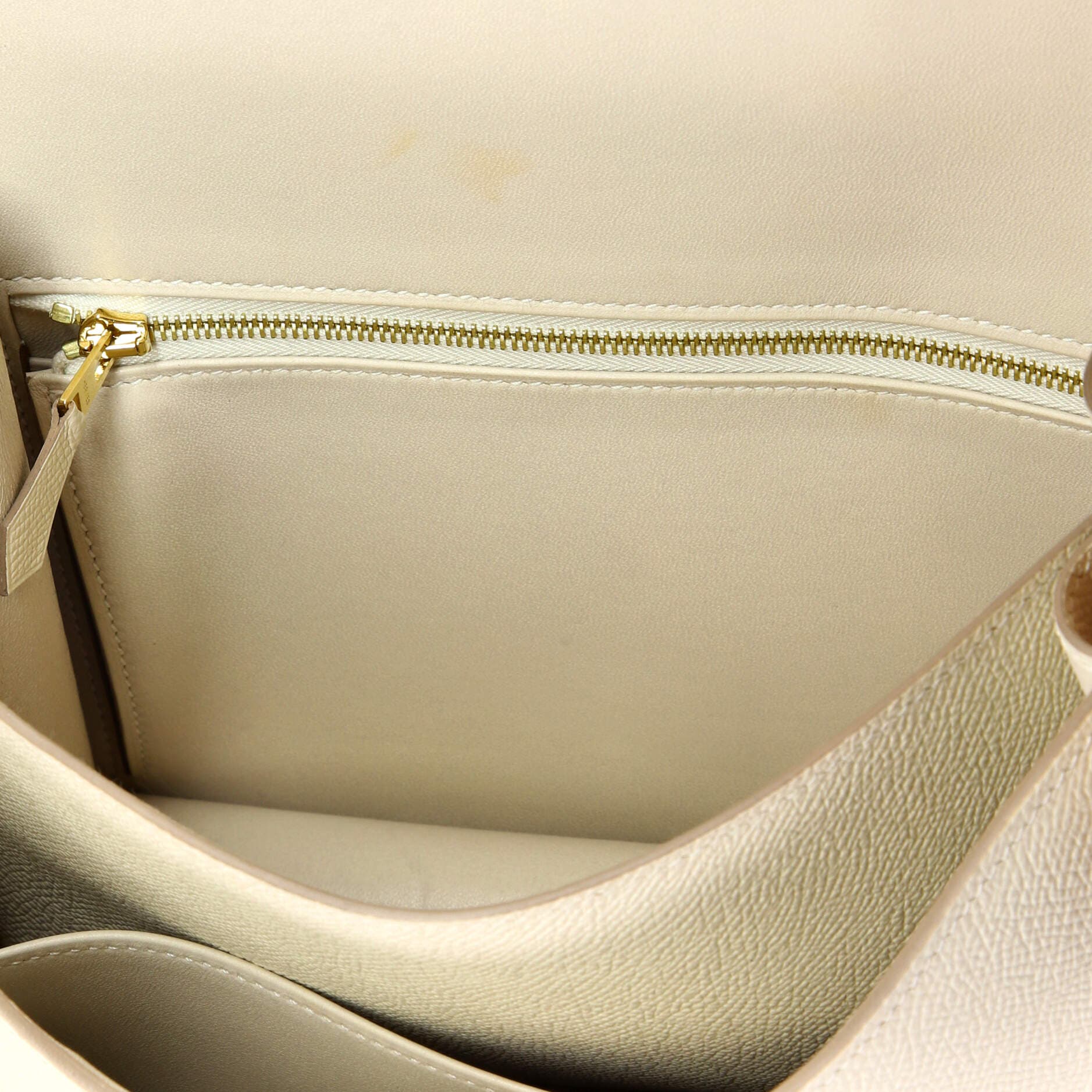 Pre-Owned Hermes Constance Bag Epsom 24, Alternate, color, Craie