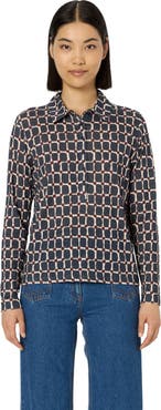 GERARD DAREL Hortense Long Sleeve Printed Shirt