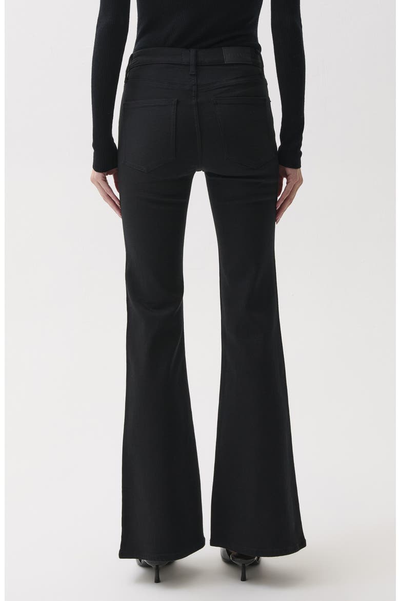Kinsley High Waist Flare Jeans, Alternate, color, GRAPHITE