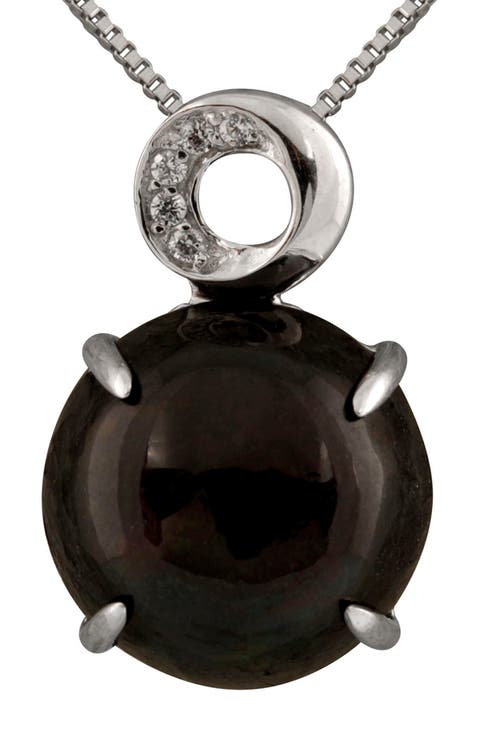 Mabe Cultured Freshwater Pearl Pendant Necklace