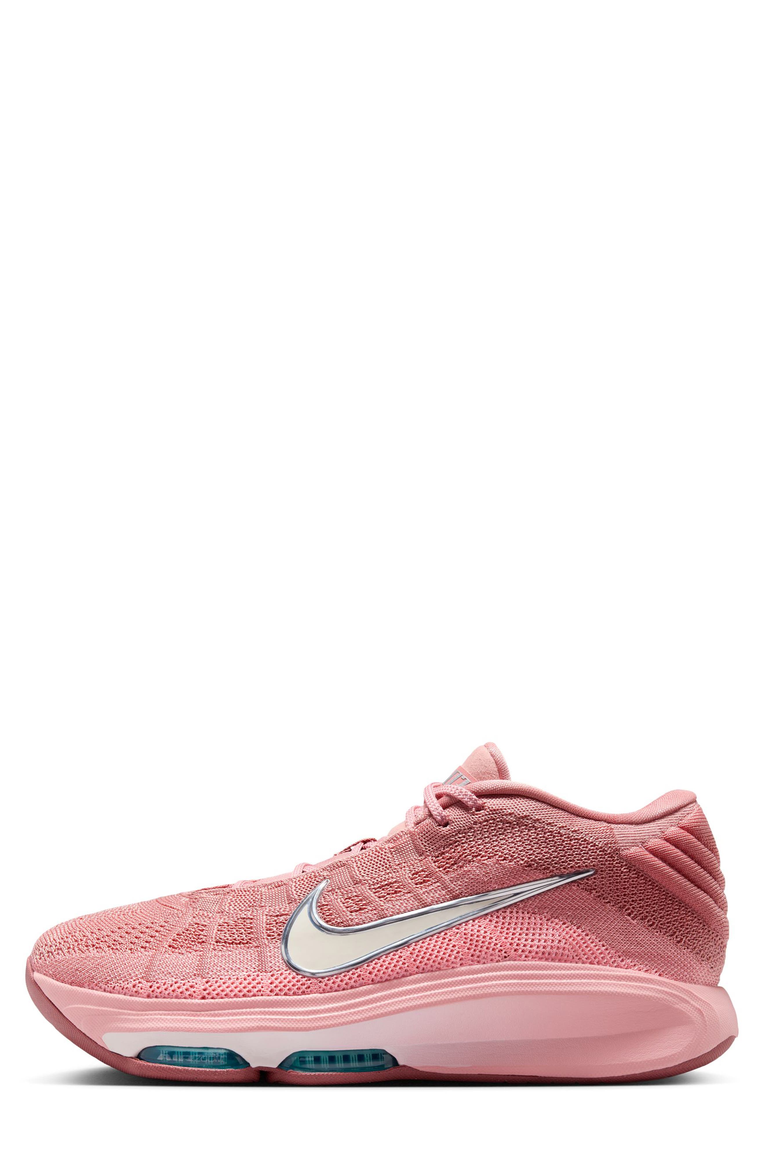 Nike G.T. Hustle 3 Basketball Shoe, Alternate, color, Red Stardust/ Pale Ivory