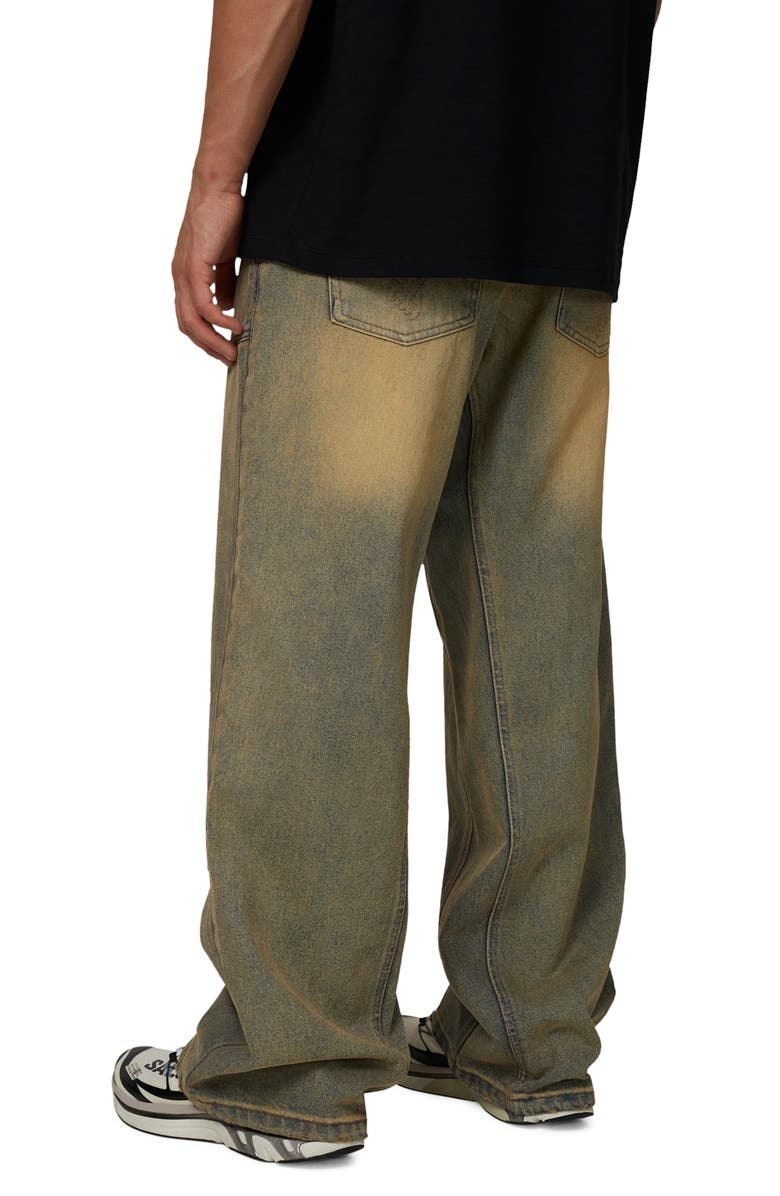 Good For Nothing Straight Leg Double Knee Jeans, Alternate, color, Blue