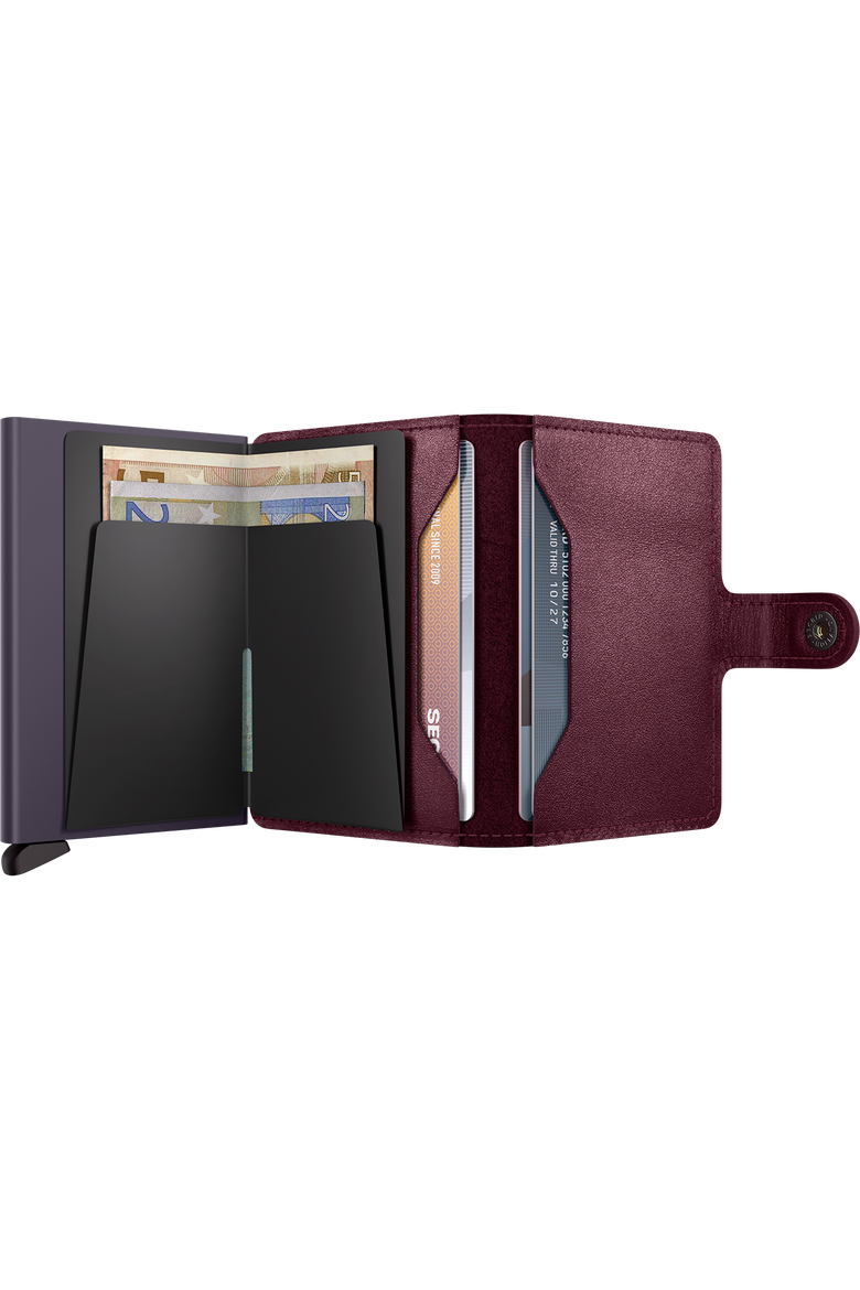 Miniwallet Original, Alternate, color, Cranberry