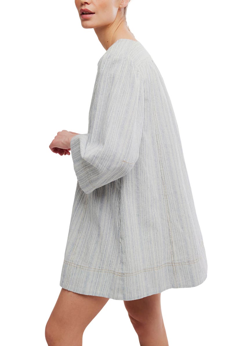 Free People Goldie V-Neck Minidress, Alternate, color,