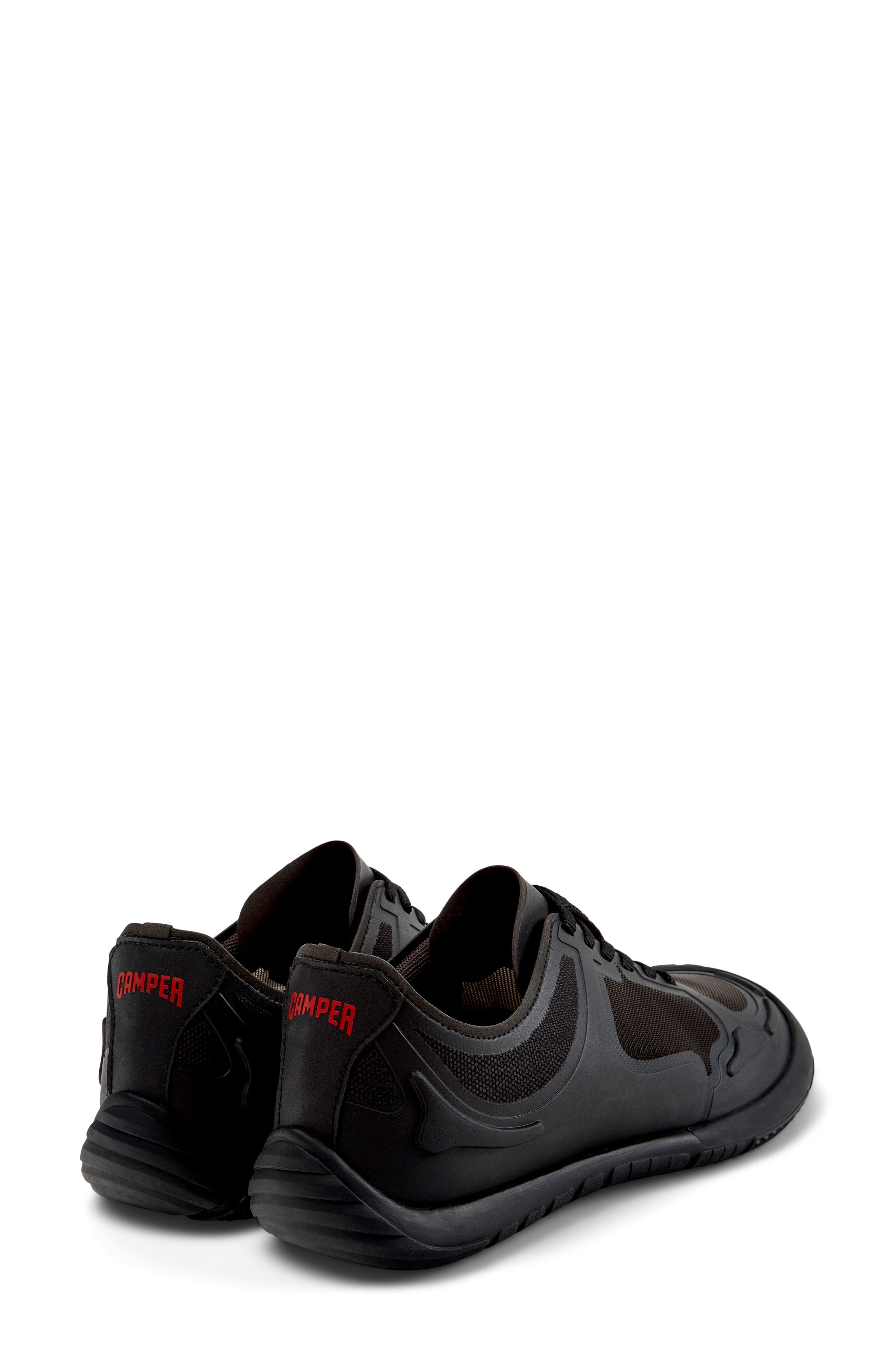 Path Sneaker, Alternate, color, BLACK