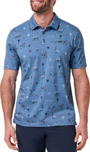 TravisMathew Comfortknit Festival Performance Polo