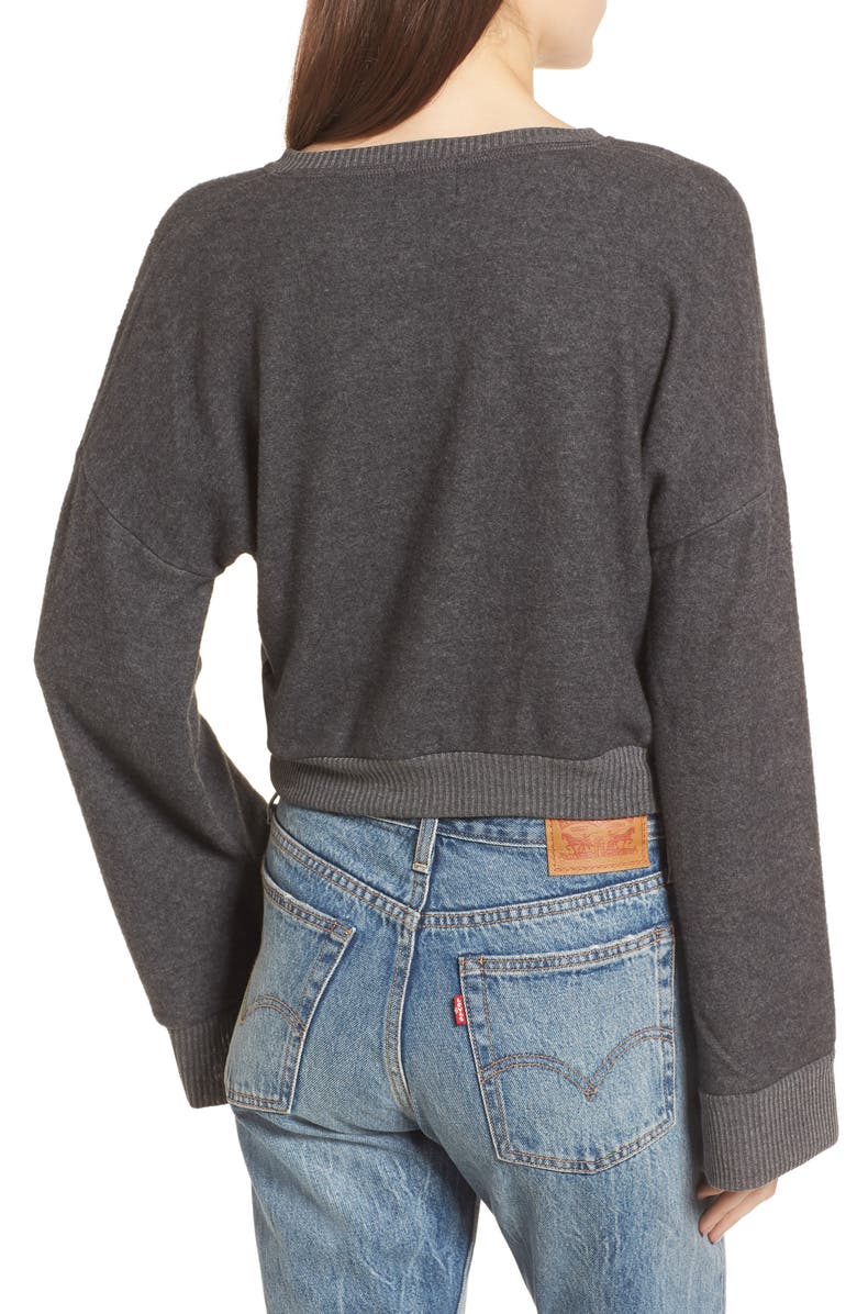 PST by Project Social T Bell Sleeve Sweater, Alternate, color, 