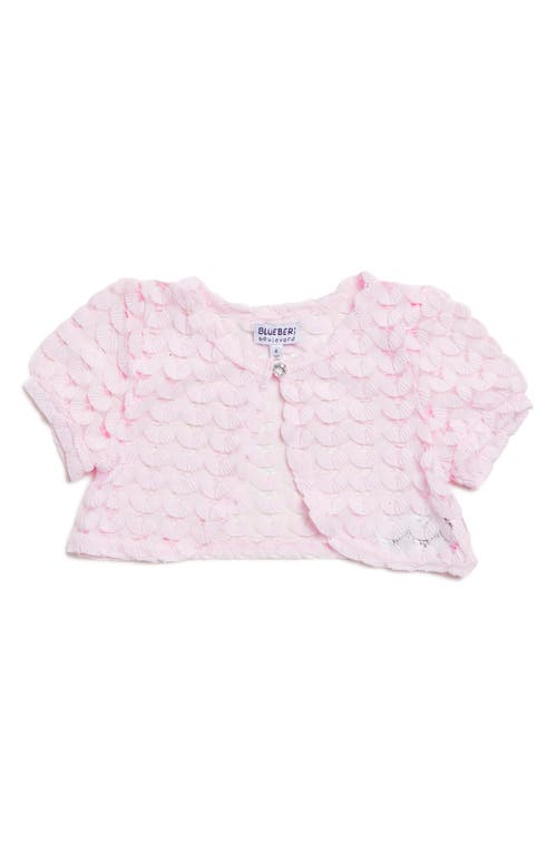 BLUEBERRY BLUEBERRY KIDS' PARTY DRESS & SHRUG SET