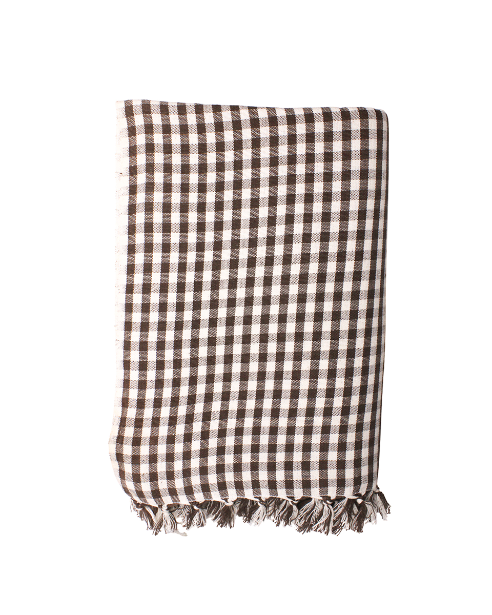 KD Weave Gingham Tablecloth - Thumbnail 2