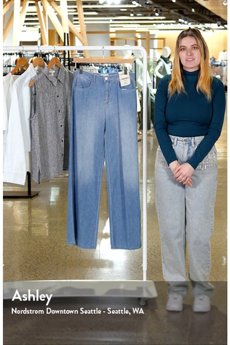 Alicent High Waist Wide Leg Jeans video
