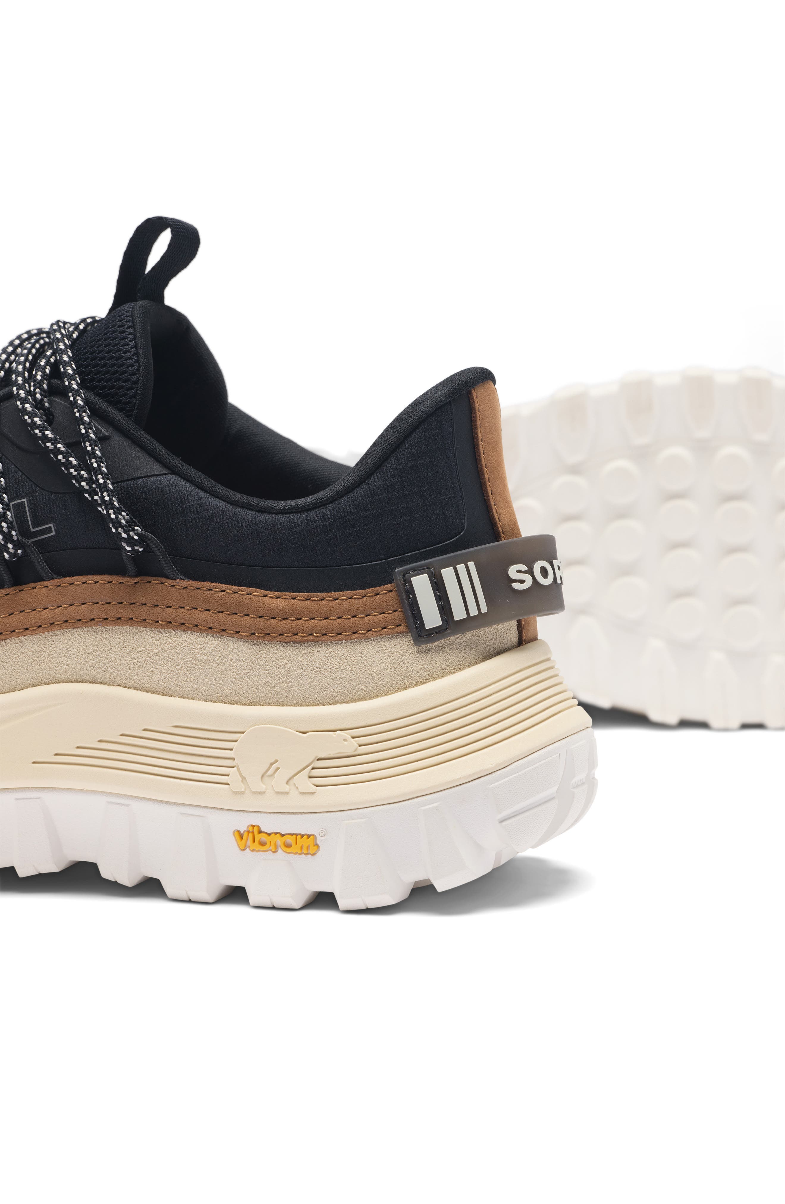 SOREL Callsign Horizon Low Top Sneaker, Alternate, color, Black/ Velvet Tan