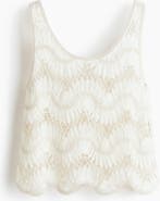 H&M Crochet-look Top