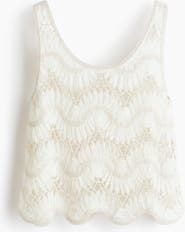 H&M Crochet-look Top