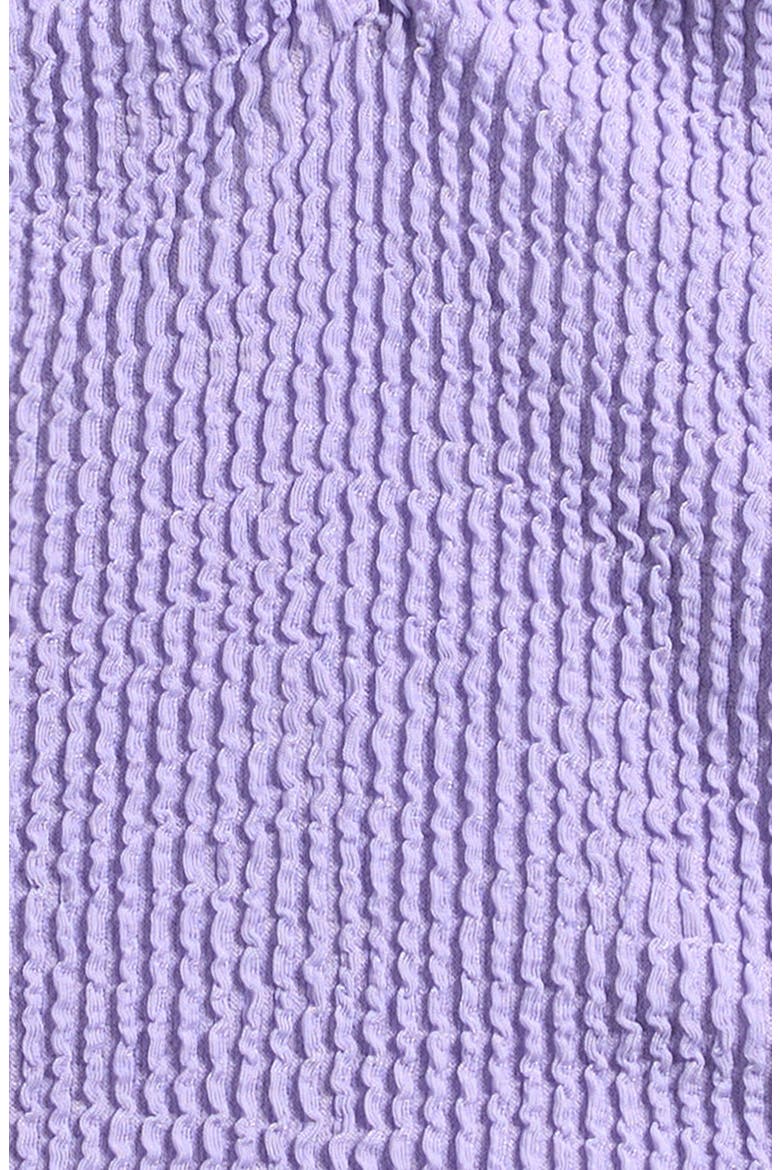 Kids' Cinched Front Two-Piece Swimsuit, Alternate, color, LILAC