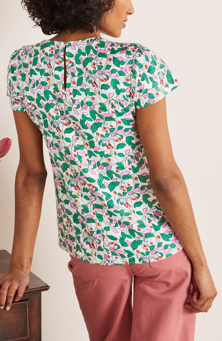 Boden Florence Short Sleeve Top, Alternate, color, 